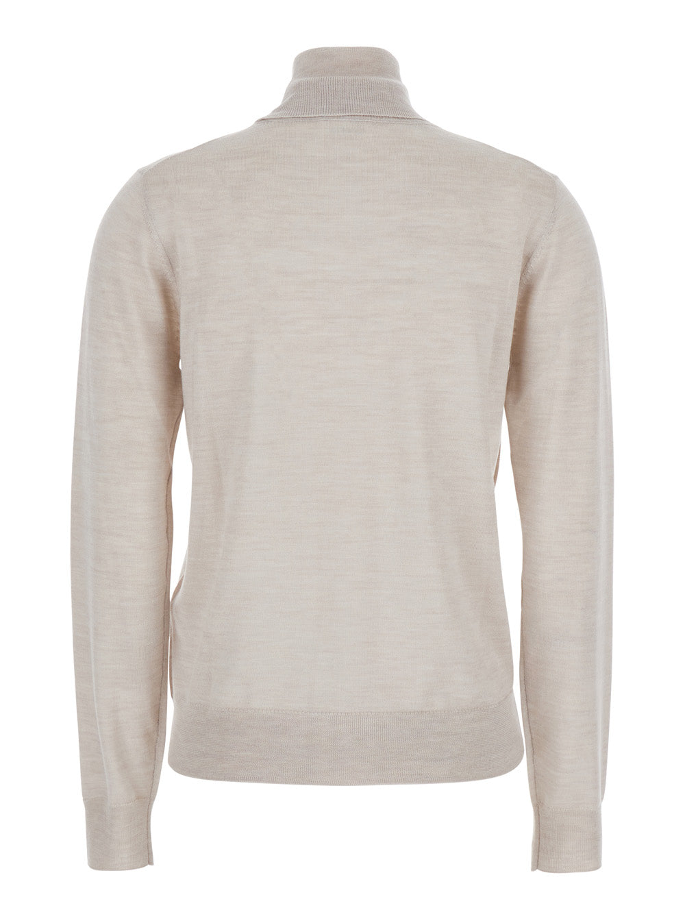 P.A.R.O.S.H. Women Beige Turtleneck Sweater In Wool Blend Woman P.A.R.O.S.H.