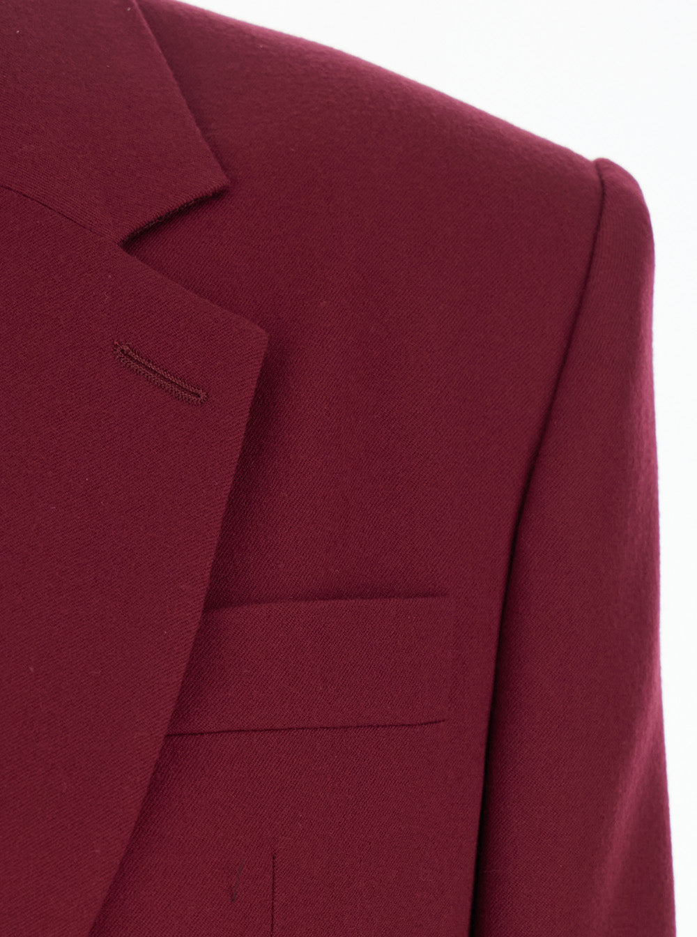 Stella Mccartney Women Bordeaux Single-Breasted Jacket With Notched Revers In Cotton Blend Woman STELLA MCCARTNEY