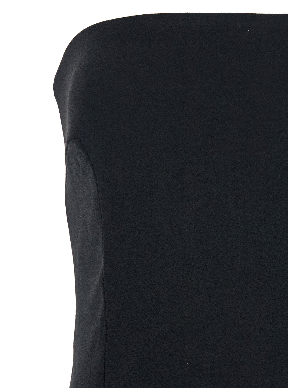 Solace London Women 'Helena' Black Long Dress With Bare Shoulder And Flared Hem In Twill Woman SOLACE LONDON