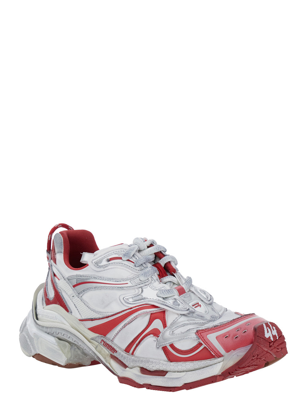 Balenciaga Men 'Runner 2' Multicolor Sneaker With Embossed Logo In Mesh And Nylon Man BALENCIAGA