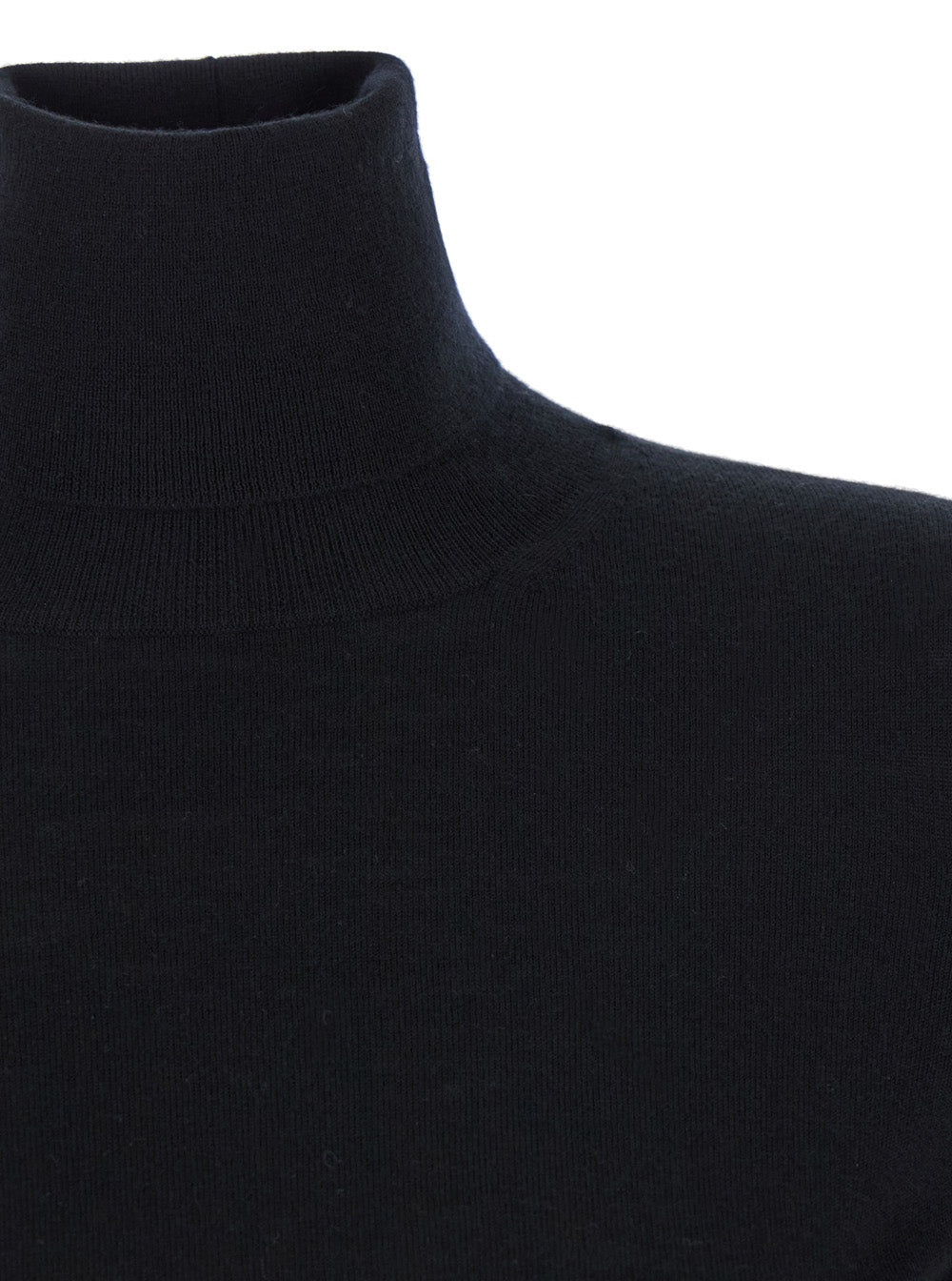 Max Mara Women 'Adda' Black High Neck Sweater In Cashmere Woman MAX MARA