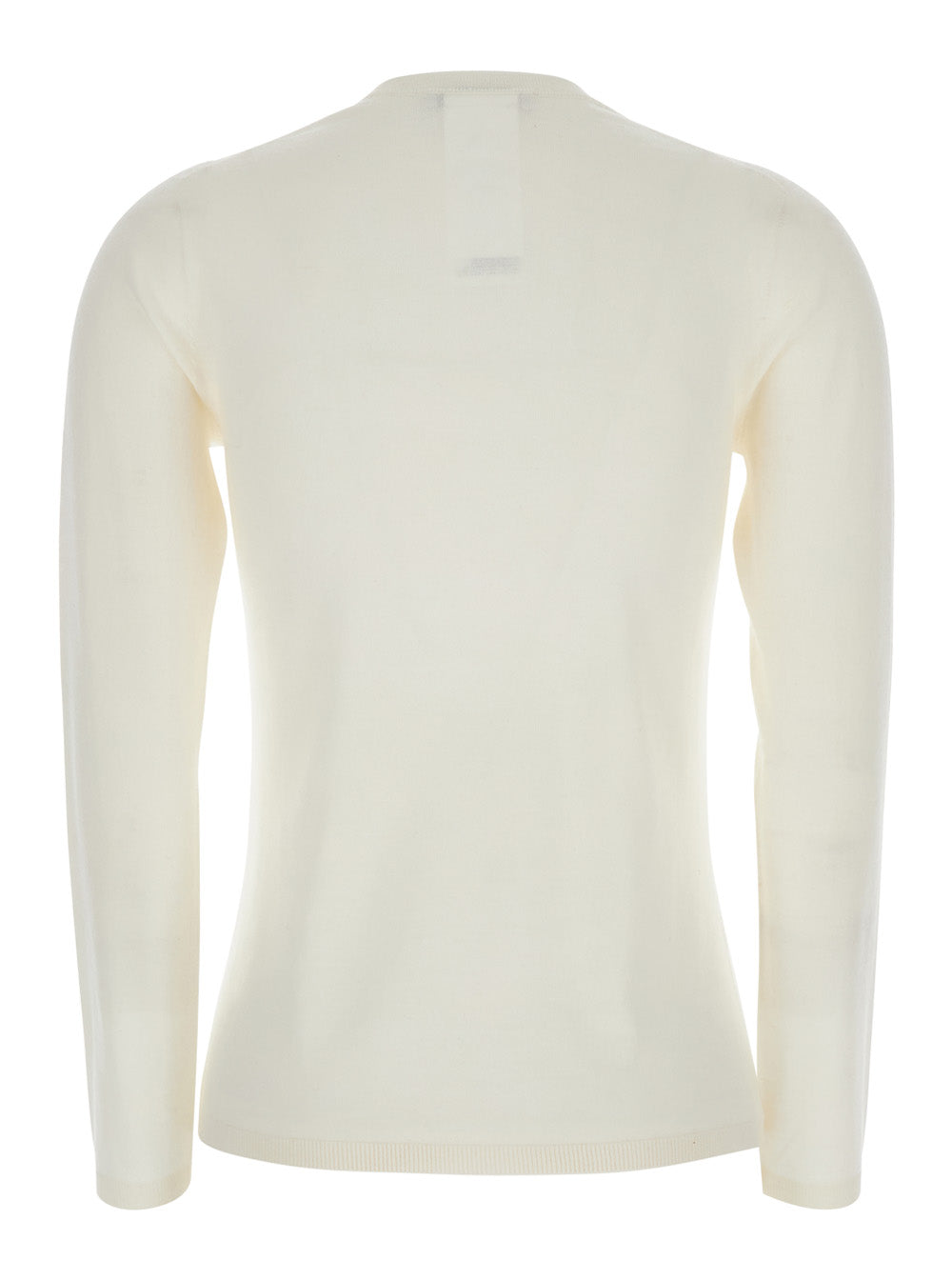 Max Mara Women White V-Neck Sweater In Cashmere Woman