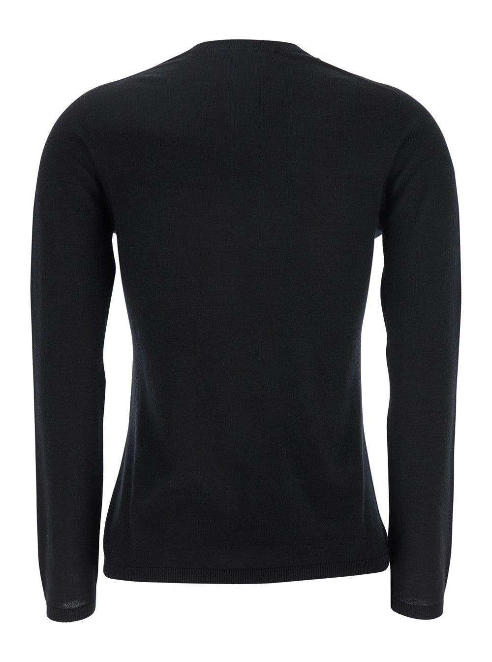 Max Mara Women Black V-Neck Sweater In Cashmere Woman MAX MARA