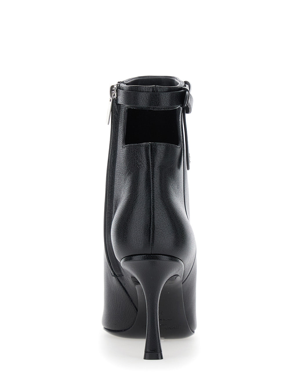 Jimmy Choo Women 'Camie' Black Ankle Boots With Knot Detail In Leather Woman JIMMY CHOO