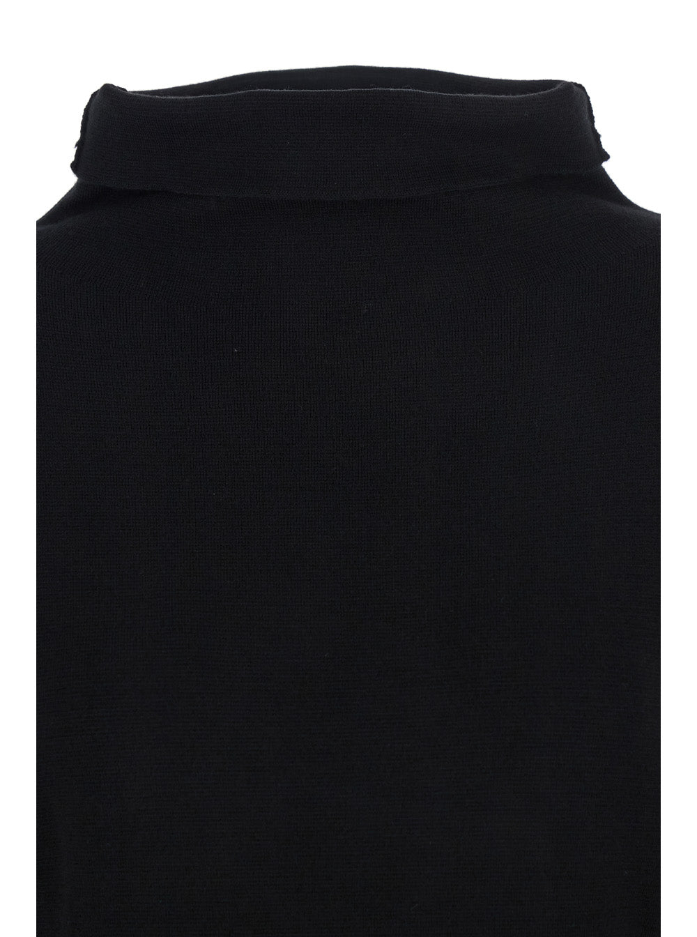 P.A.R.O.S.H. Women Black Turtleneck Midi Dress In Wool And Cashmere Woman P.A.R.O.S.H.