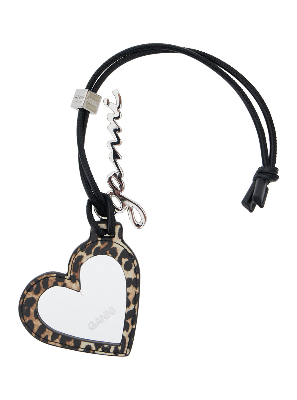 Ganni Women Ganni Bou Heart Mirror Print GANNI
