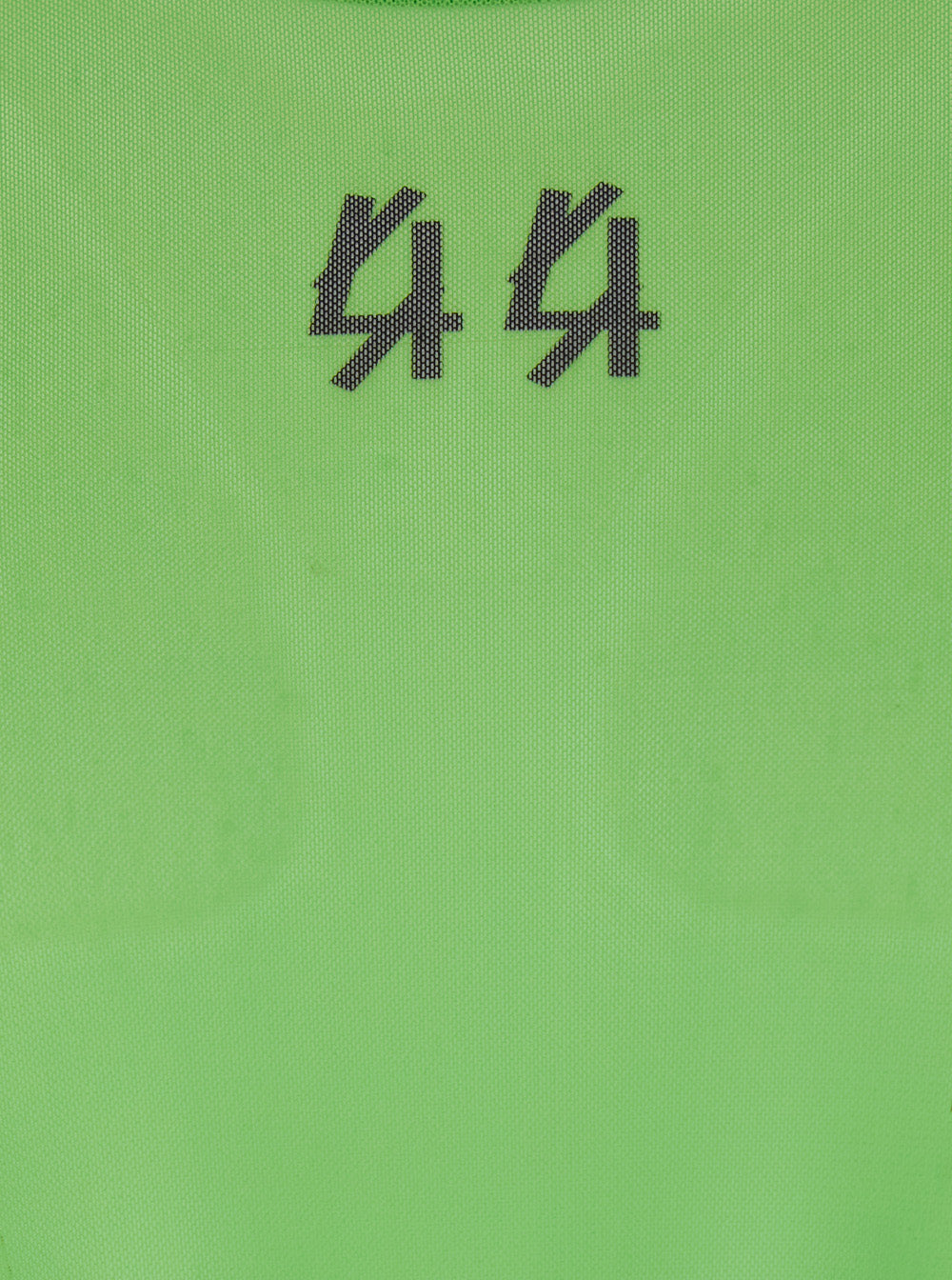 44 Label Group Men Green Turtleneck Sweater With Semi-Sheer Design In Mesh Man 44 LABEL GROUP