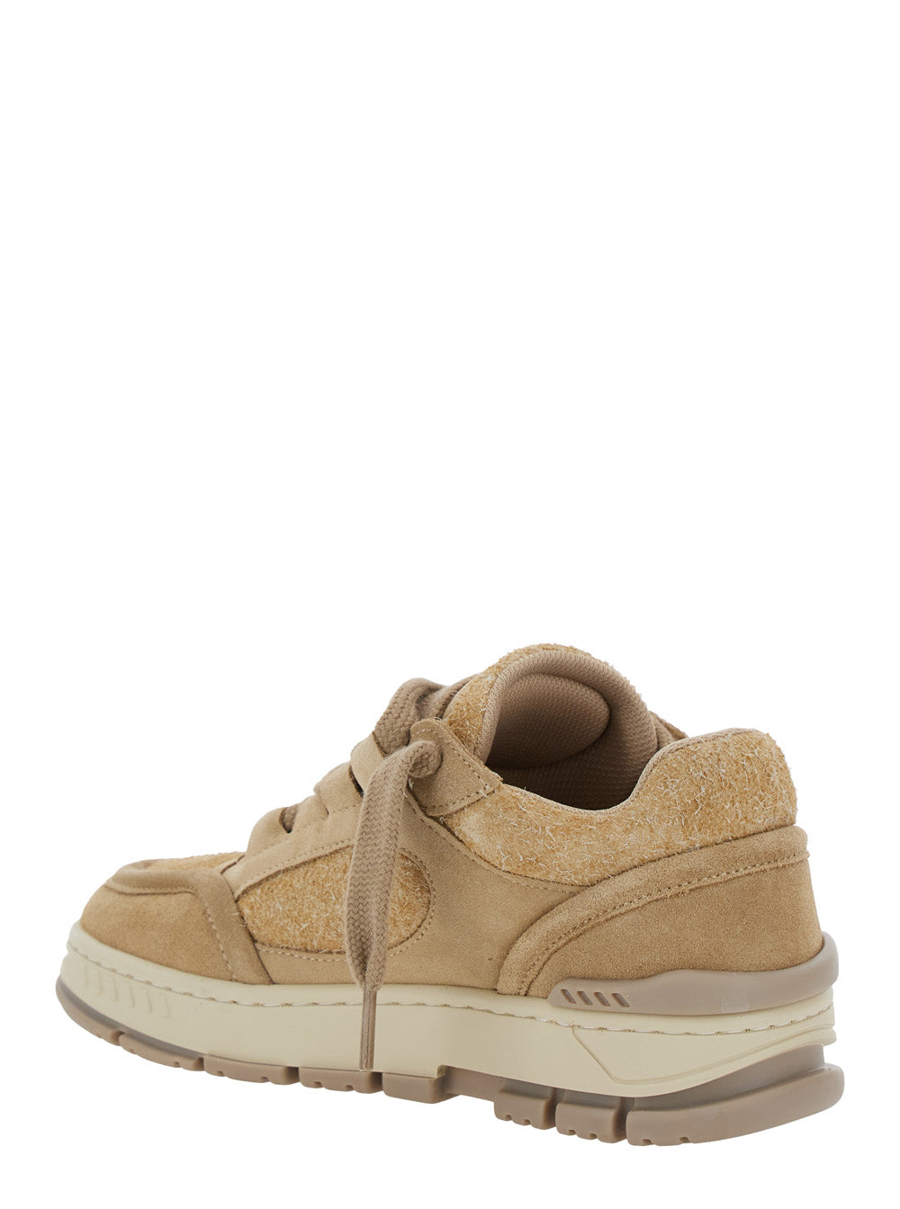 Axel Arigato Women 'Area Lo' Beige Low Top Sneakers With Logo Patch On The Tongue And Chunky Sole In Leather Blend Woman AXEL ARIGATO