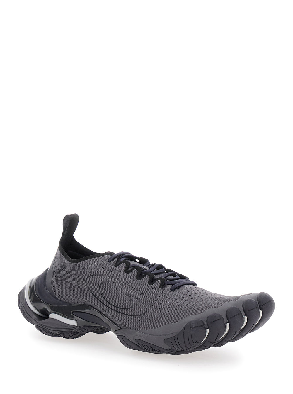 Balenciaga Men 'Anatomic Runner' Black Sneaker With Anatomical Five-Toe Shape In Tech Fabric Man BALENCIAGA
