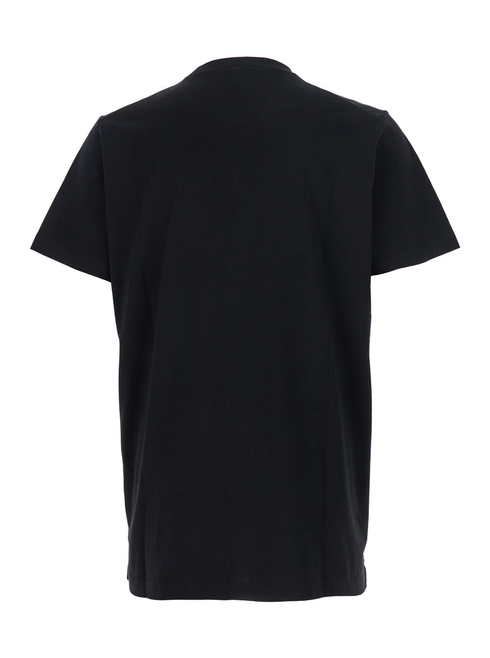 Dsquared2 Men 'Ducati X D2' Black T-Shirt With Logo On The Front In Cotton Man DSQUARED2
