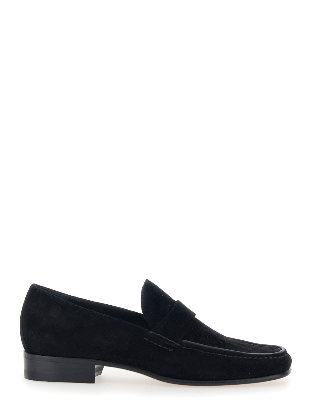 Phoebe Philo Women Black Pull-On Loafers In Suede Woman PHOEBE PHILO