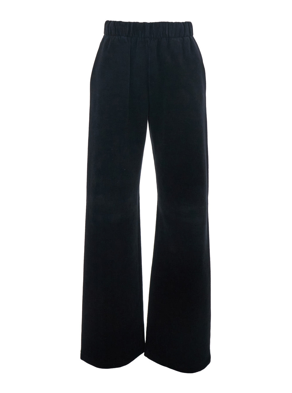 Golden Goose Women Black Jogger Pants With Elastic Waistband In Cotton Blend Man GOLDEN GOOSE