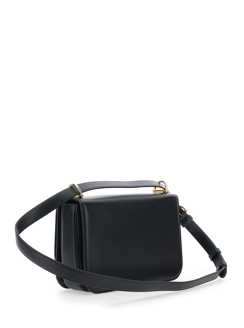 Gucci Women 'Siena Small' Black Shoulder Bag With Claw On The Front In Leather Woman GUCCI