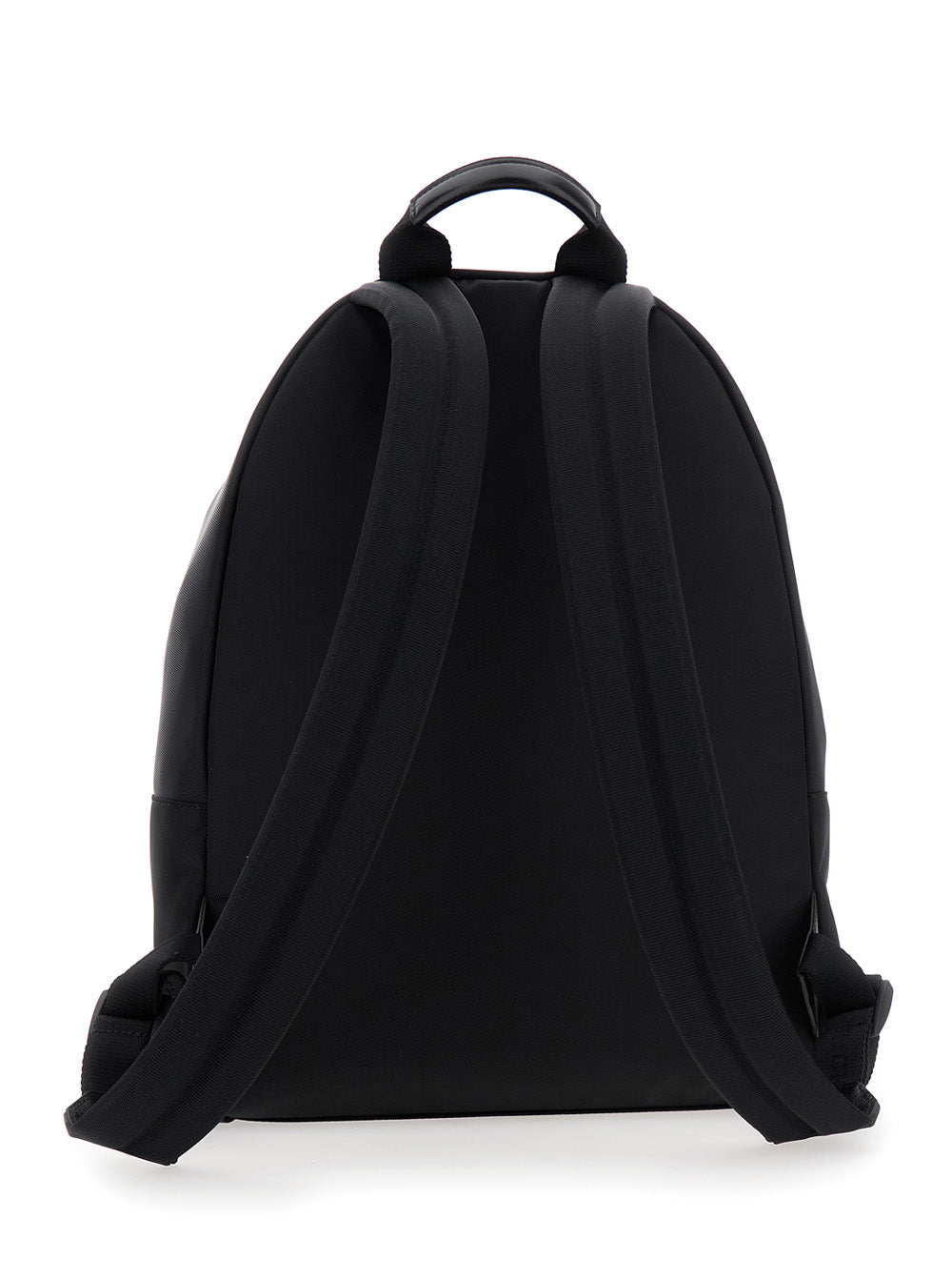 Givenchy Men Black Backpack With Adjustable Shoulder Straps And Logo On Front In Tech Fabric Man GIVENCHY