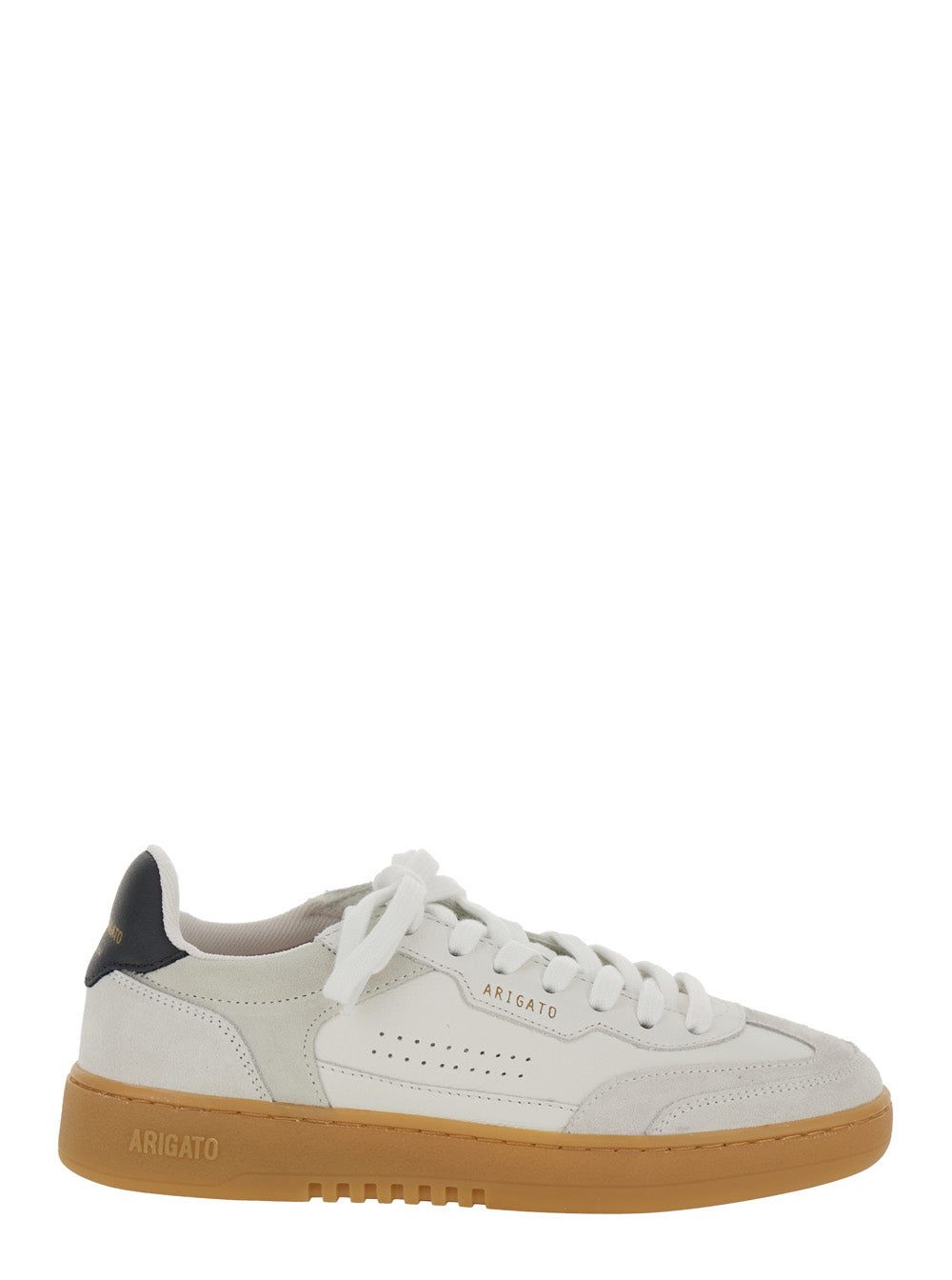 Axel Arigato Women 'Dice T-Toe' White Sneaker Low Top With Logo Patch On The Tongue And Lettering Logo On The Back In Leather Woman AXEL ARIGATO