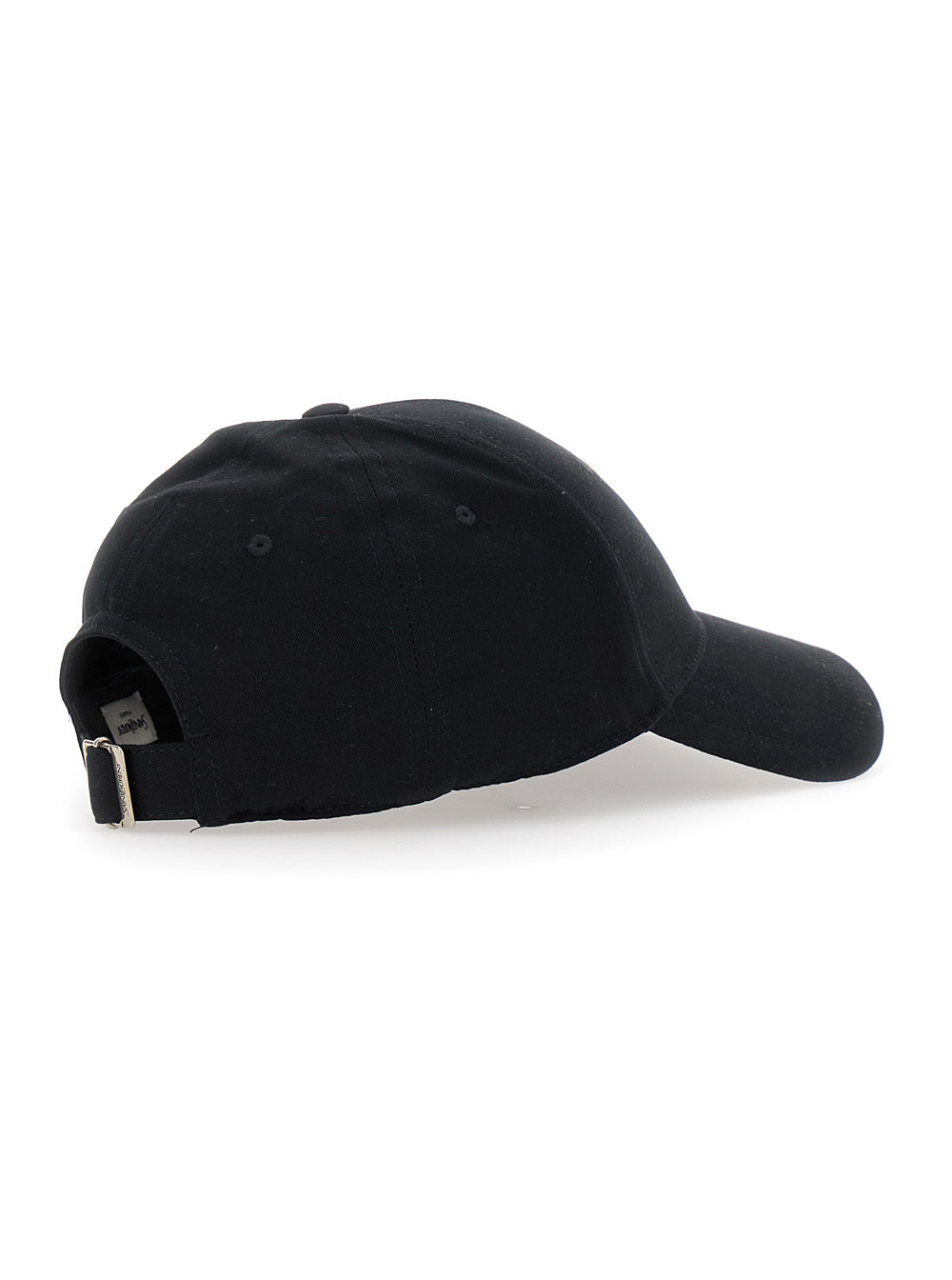 Saint Laurent Men Baseball Cap "Cap" With Maxi Logo On The Front In Black Cotton For Men SAINT LAURENT