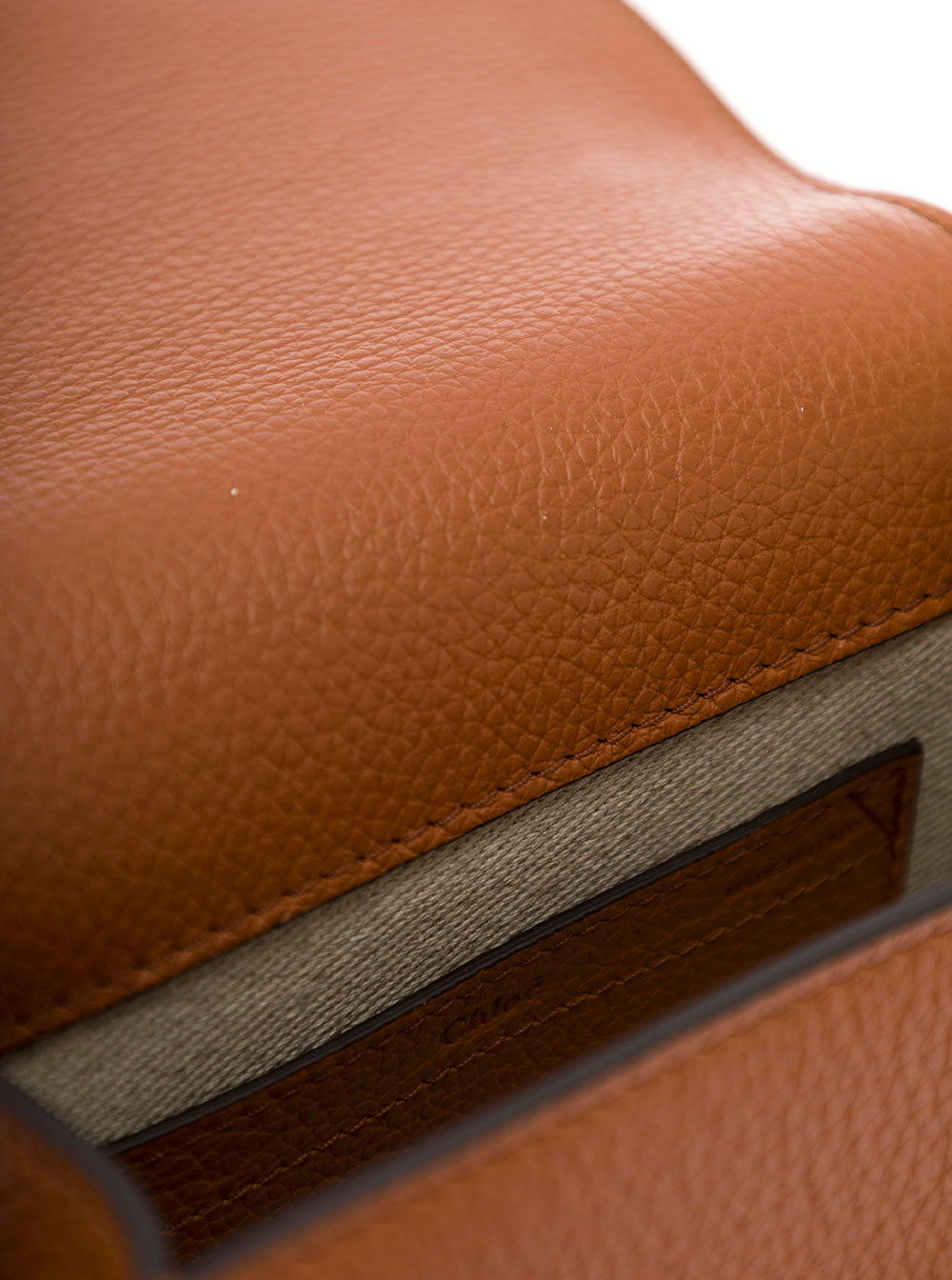 Chloé Women Marcie' Brown Leather Saddle Bag CHLOE
