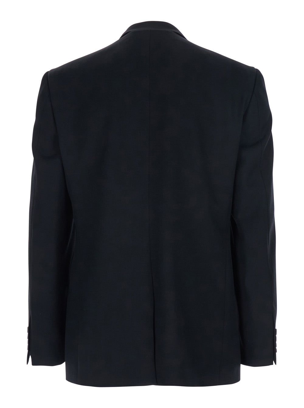 Balenciaga Men Black Single-Breasted Jacket With Notched Revers In Wool Woman BALENCIAGA