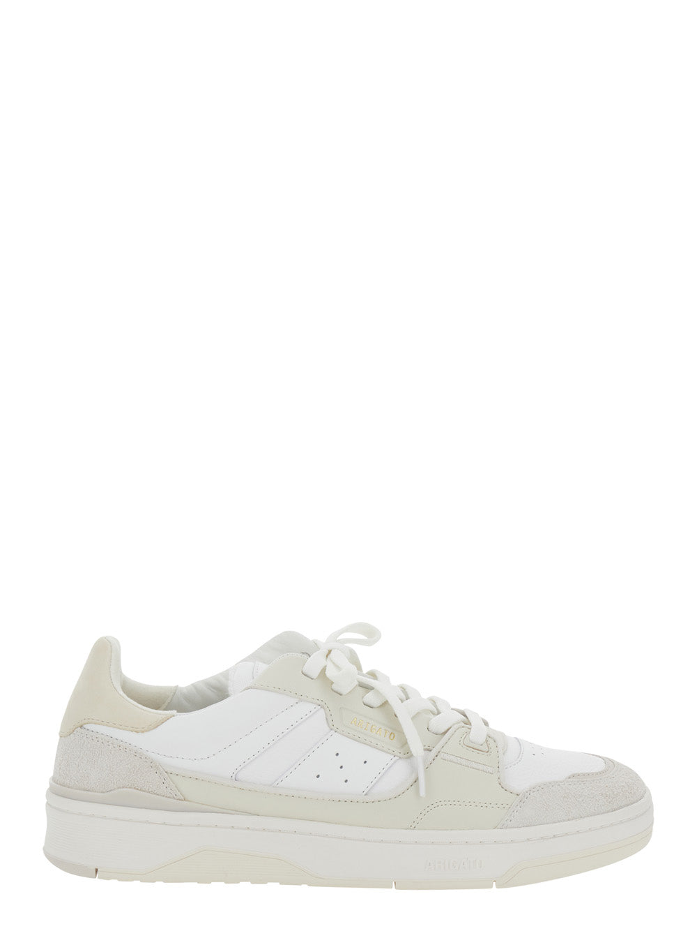 Axel Arigato Men 'Clay' Beige Sneaker With Suede Inserts And Logo Patch On Tongue In Leather Men AXEL ARIGATO