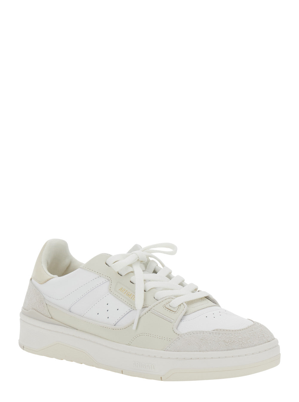 Axel Arigato Men 'Clay' Beige Sneaker With Suede Inserts And Logo Patch On Tongue In Leather Men AXEL ARIGATO