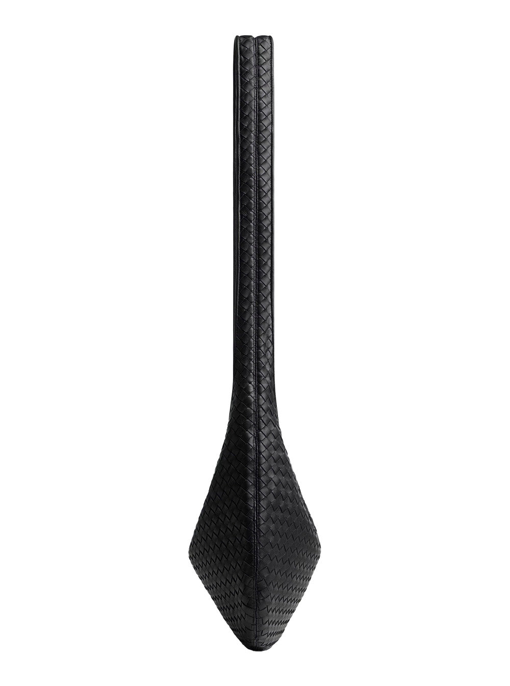 Bottega Veneta Men Black Crossbody Bag With Top Zip Closure And Intrecciato Motif In Leather Woman BOTTEGA VENETA