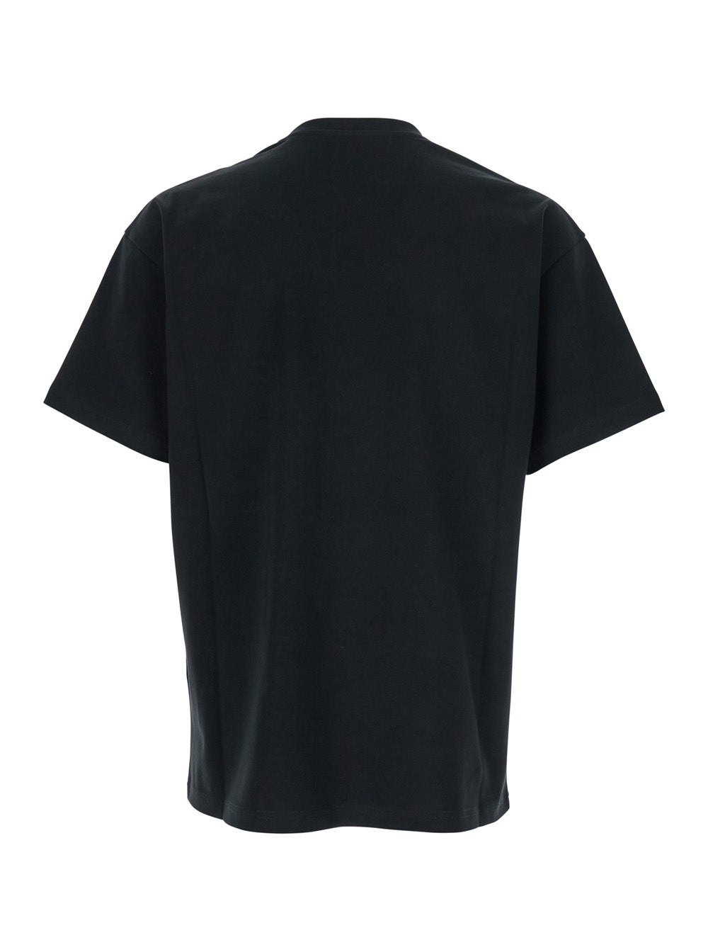 Givenchy Men Black T-Shirt "T-Shirt With Maxi Logo On The Front In Cotton" Men GIVENCHY