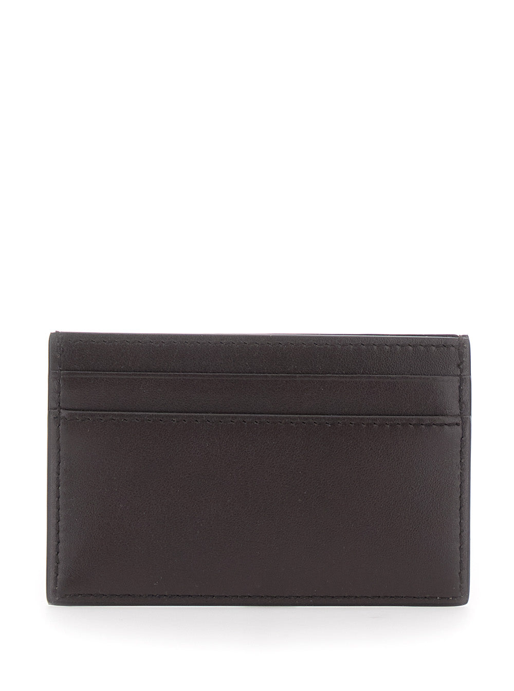 Gucci Men Brown Card Holder With Horsebit On The Front In Leather Man GUCCI