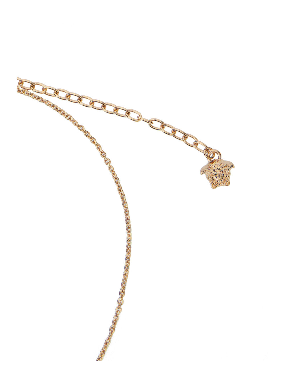 Versace Men Gold-Colored Necklace With Medusa Head Pendant In Brass Man VERSACE