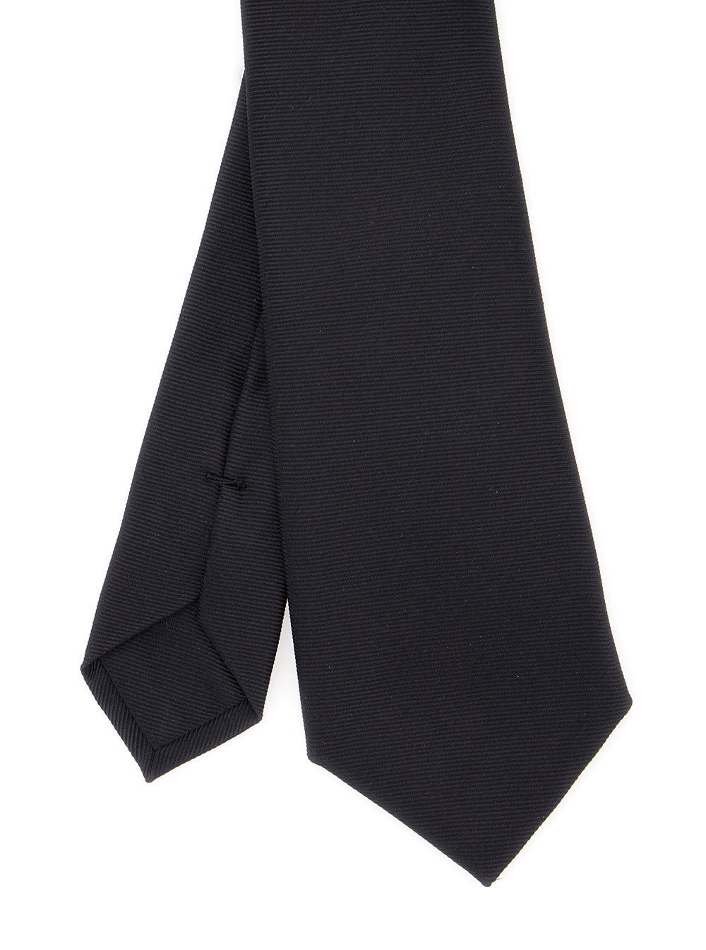 Versace Men Black Tie With Medusa On The Front In Silk Man VERSACE