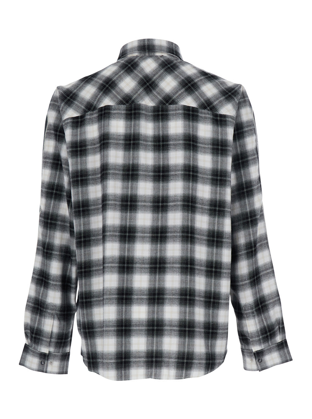 Amiri Men Shirt With Classic Collar And All-Over Check Motif In Multicolor Wool For Men AMIRI