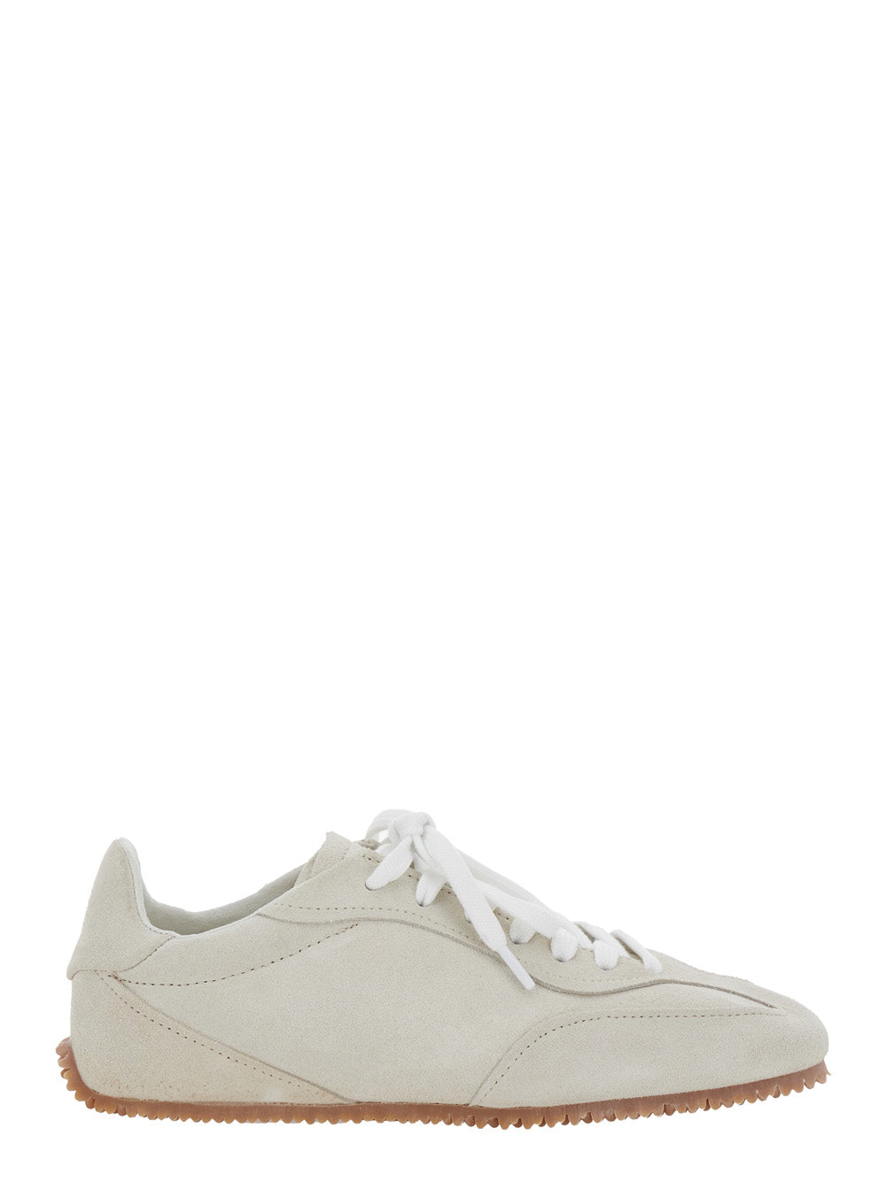 Axel Arigato Women 'Daze Runner' Beige Sneaker With Logo On The Tongue And Grooved Sole In Suede Woman AXEL ARIGATO