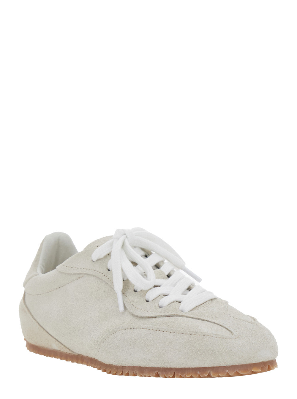 Axel Arigato Women 'Daze Runner' Beige Sneaker With Logo On The Tongue And Grooved Sole In Suede Woman AXEL ARIGATO