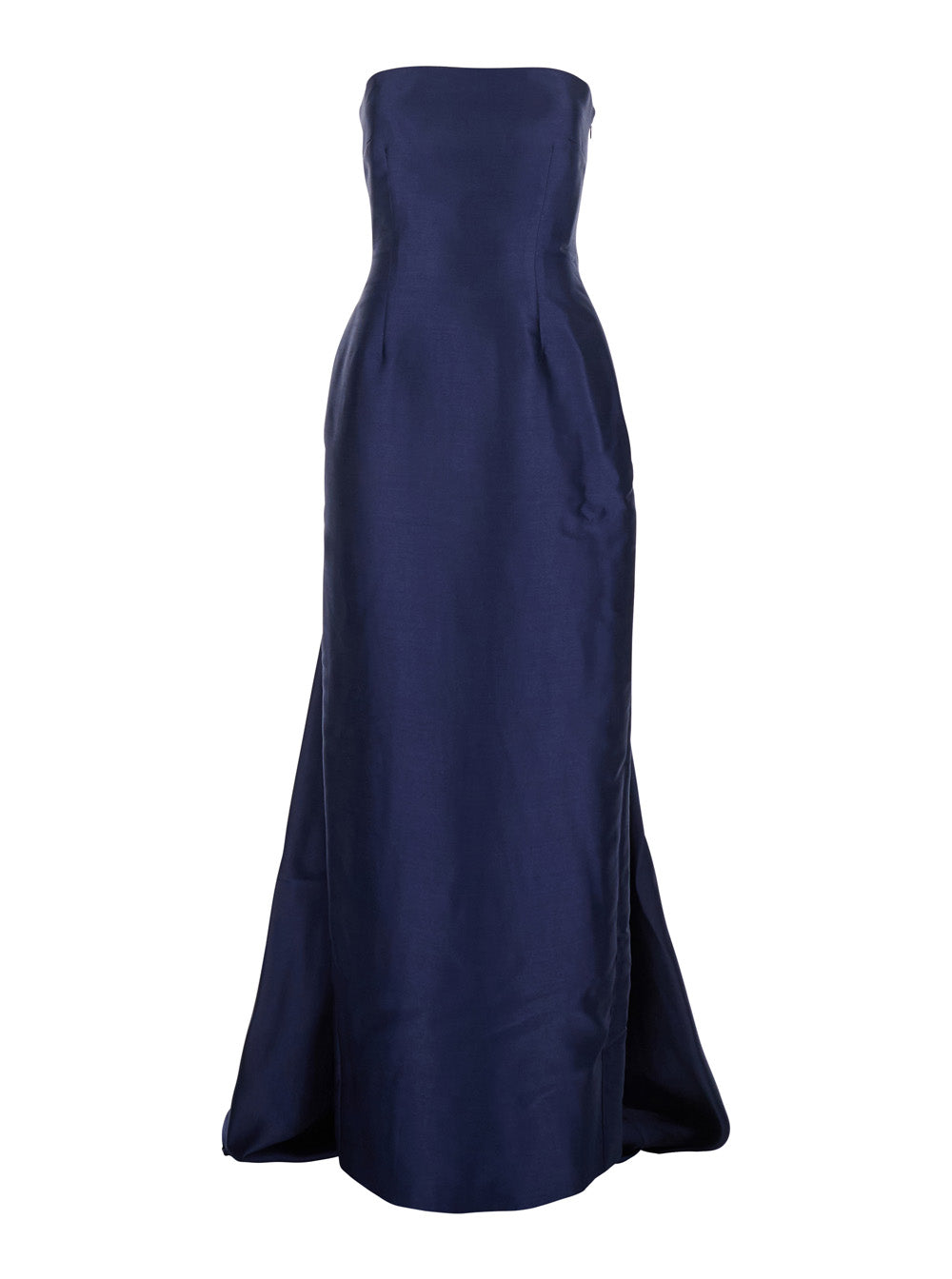 Solace London Women Long Dress 'Imani' Blue With Off Shoulder And Double Layer In Women's Fabric SOLACE LONDON