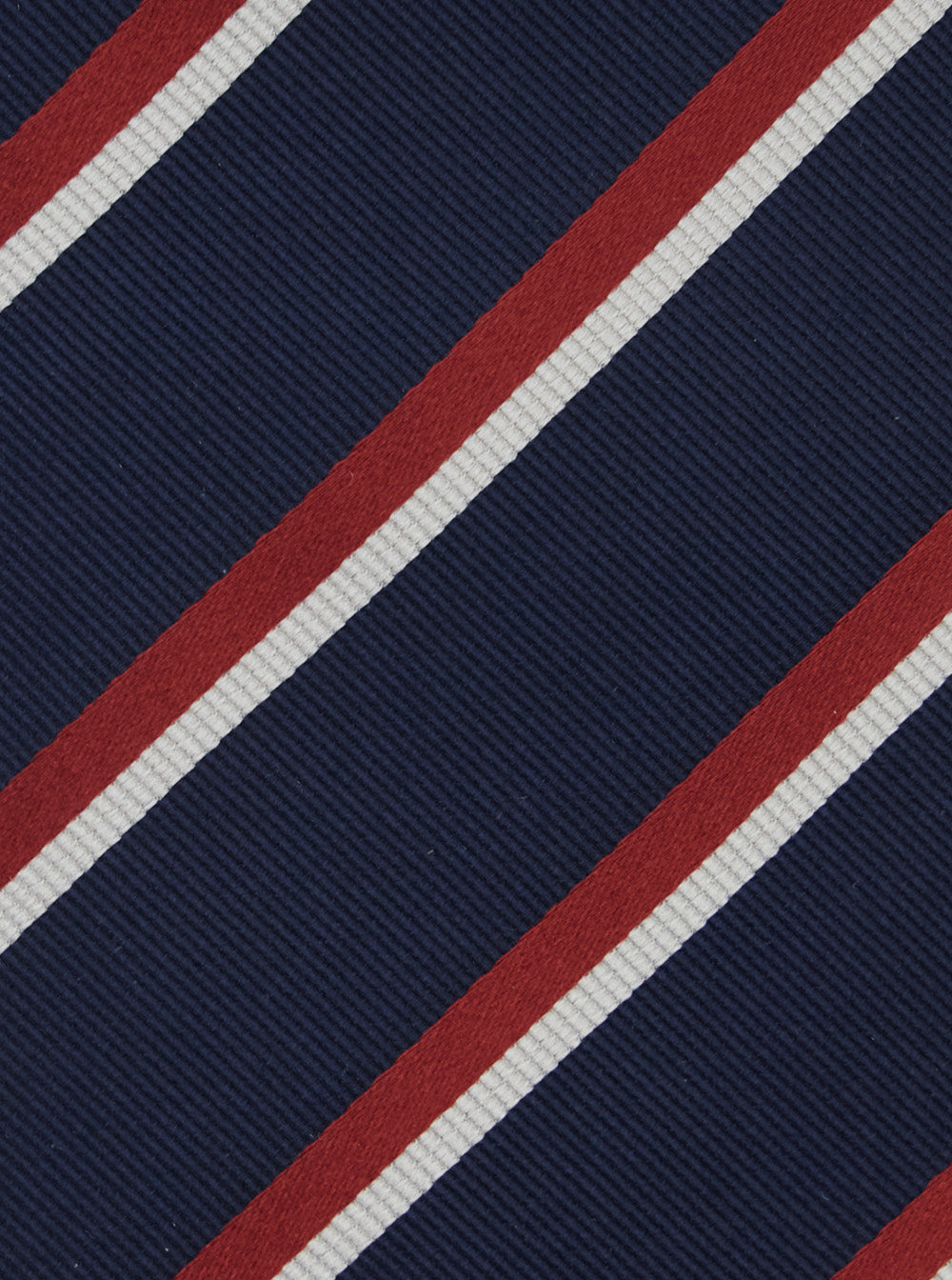 Dsquared2 Men Blue Tie With All-Over Striped Motif In Silk Man DSQUARED2