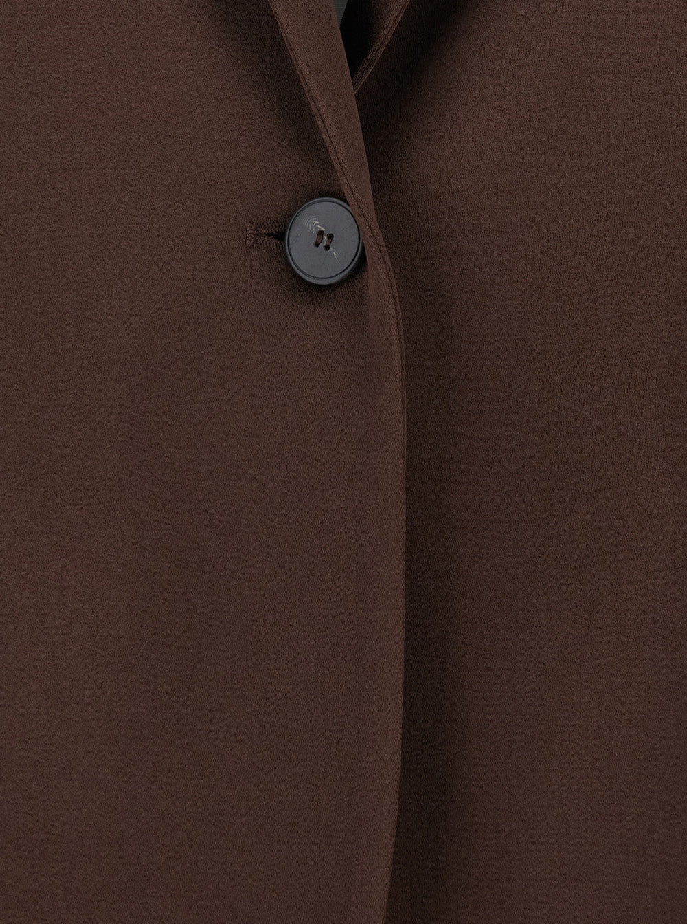 Forte_Forte Women Brown Jacket With Peak Revers And Vent In Viscose Blend For Women FORTE FORTE