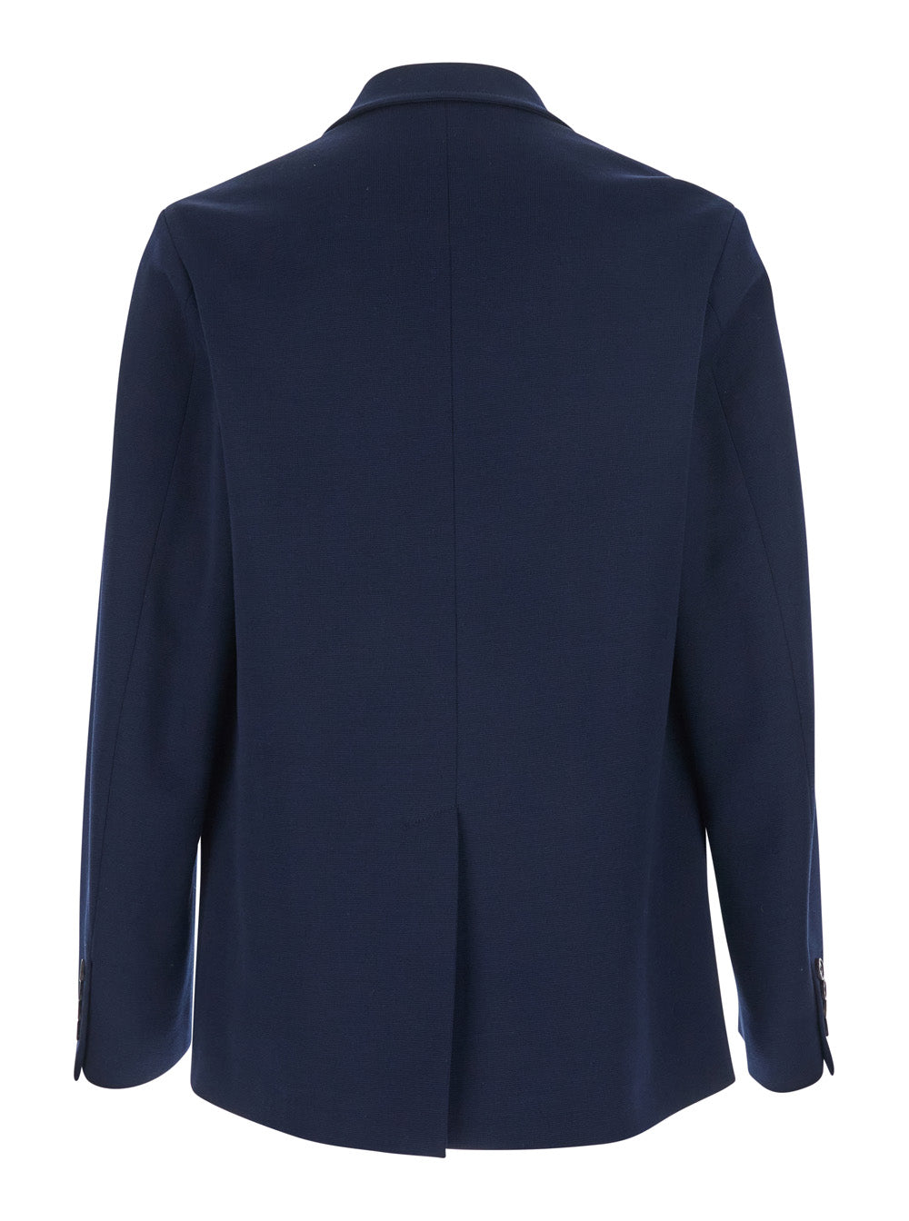 Gucci Men Blue Jacket With Classic Lapels And Front Patch Pockets In Cotton Man GUCCI