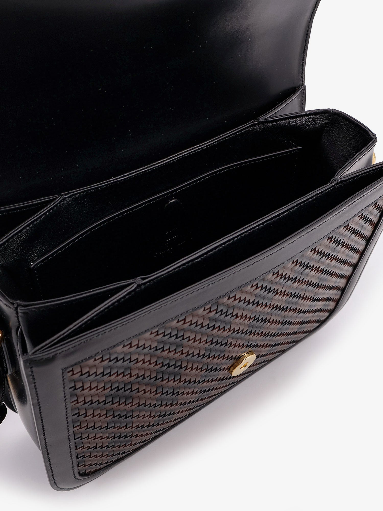 Valentino Garavani Men Valentino Garavani 9To5 Woven Leather Shoulder Bag VALENTINO GARAVANI
