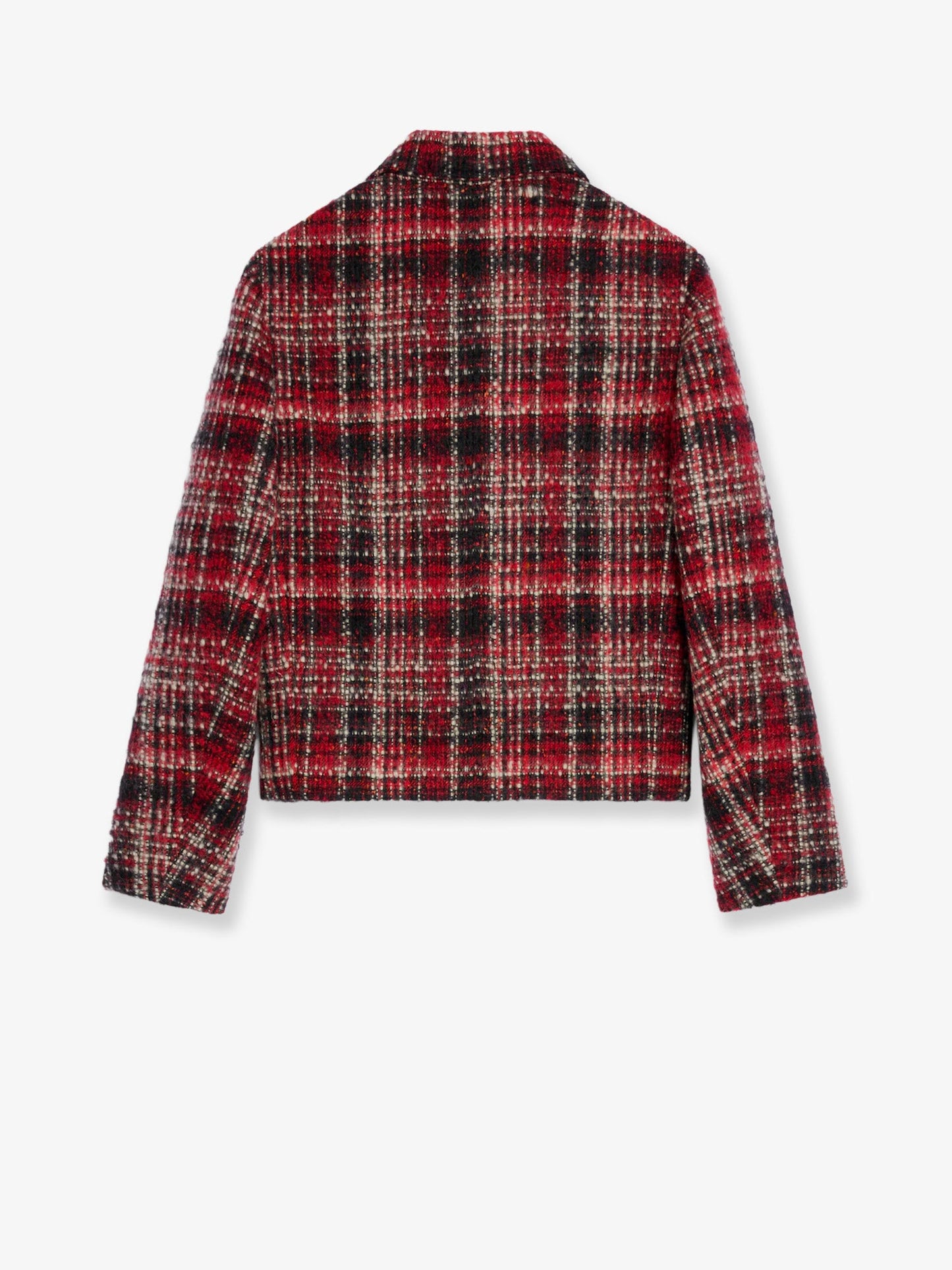 Celine Women Madras Wool, Cotton And Mohair Blazer CELINE