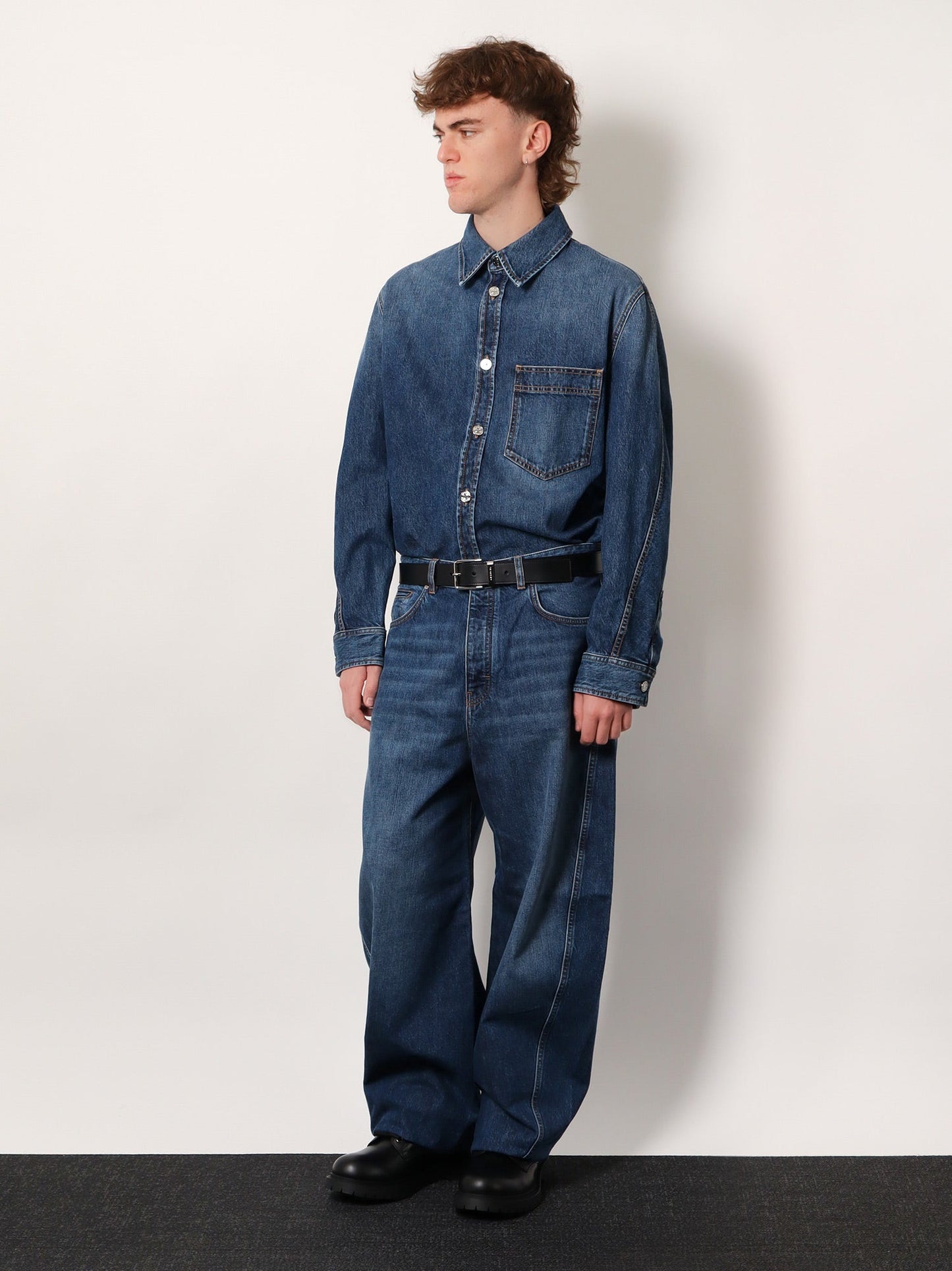 Givenchy Men Overshirt Denim Shirt GIVENCHY