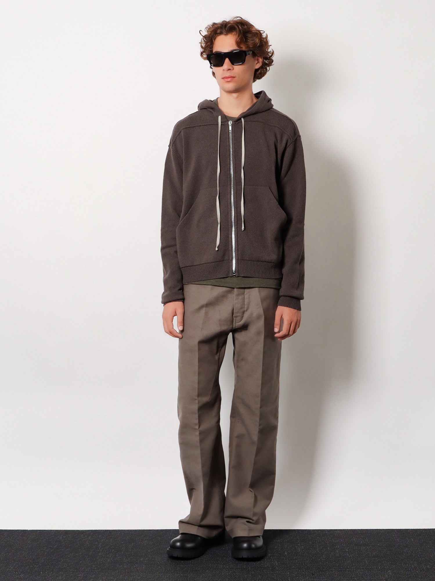 Rick Owens Men Basic Ls T Viscose Blend T-Shirt RICK OWENS