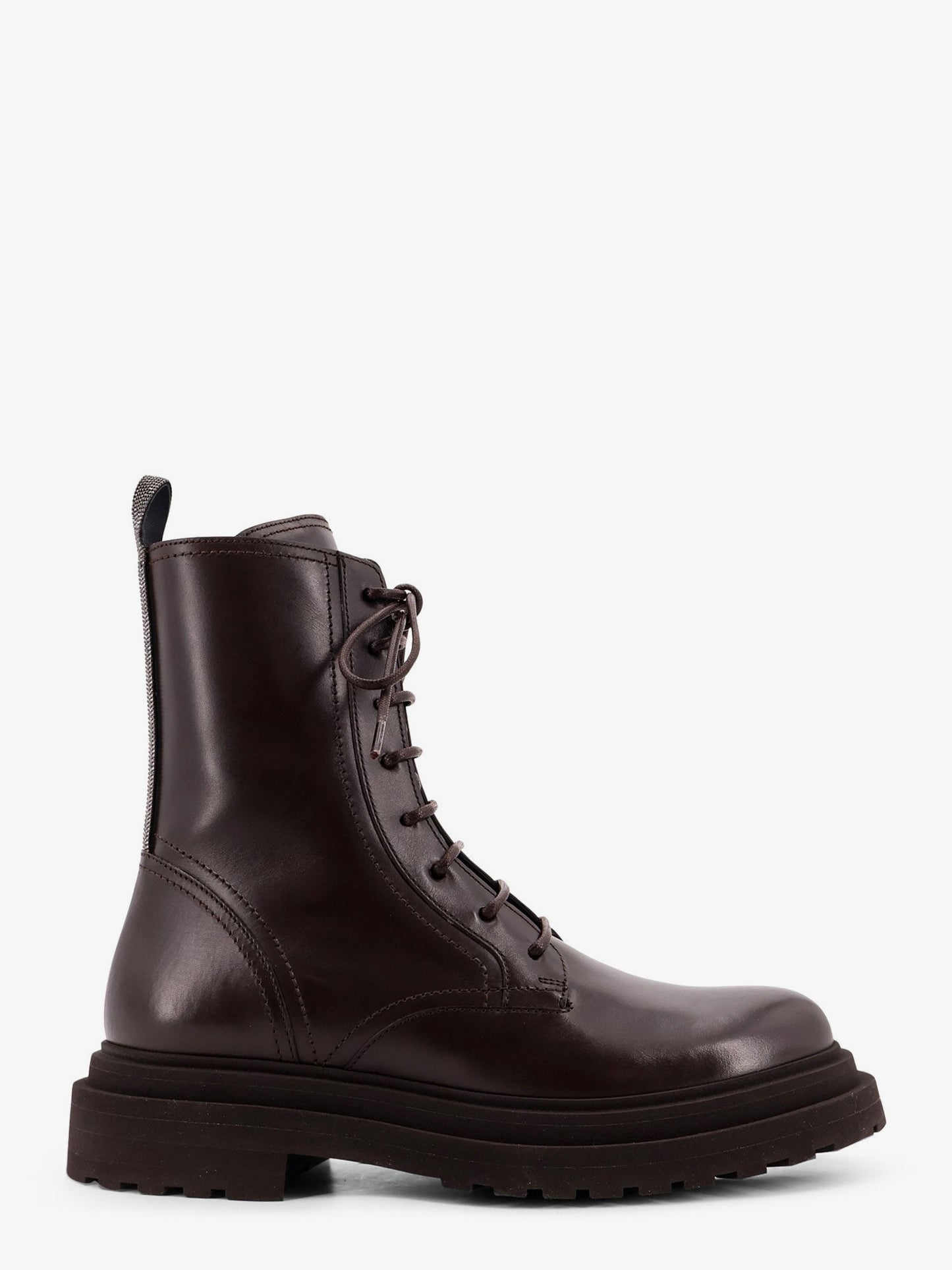 Brunello Cucinelli Women Leather Ankle Boots BRUNELLO CUCINELLI