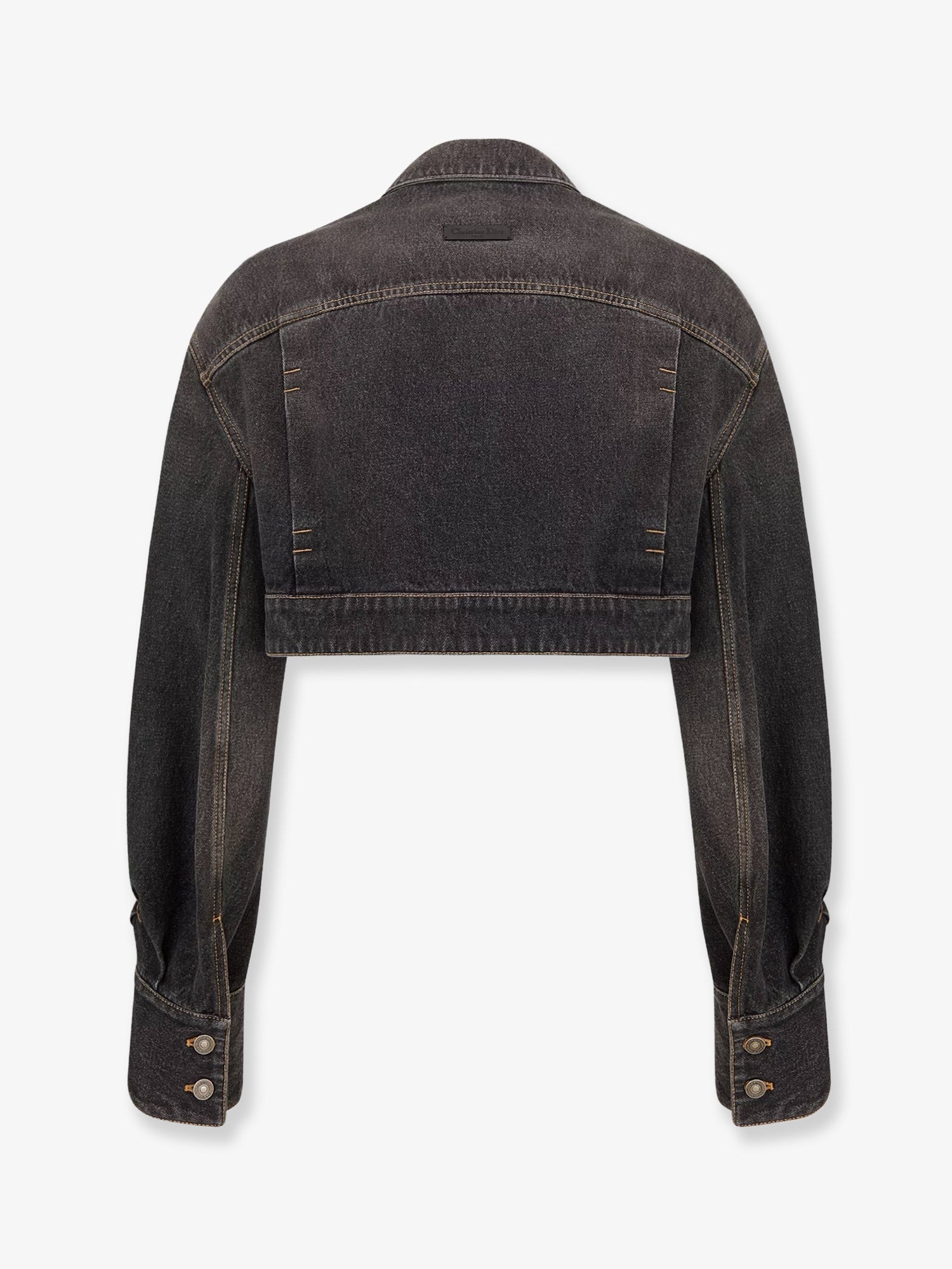 Dior Women Denim Jacket With Bustier Detail CHRISTIAN DIOR