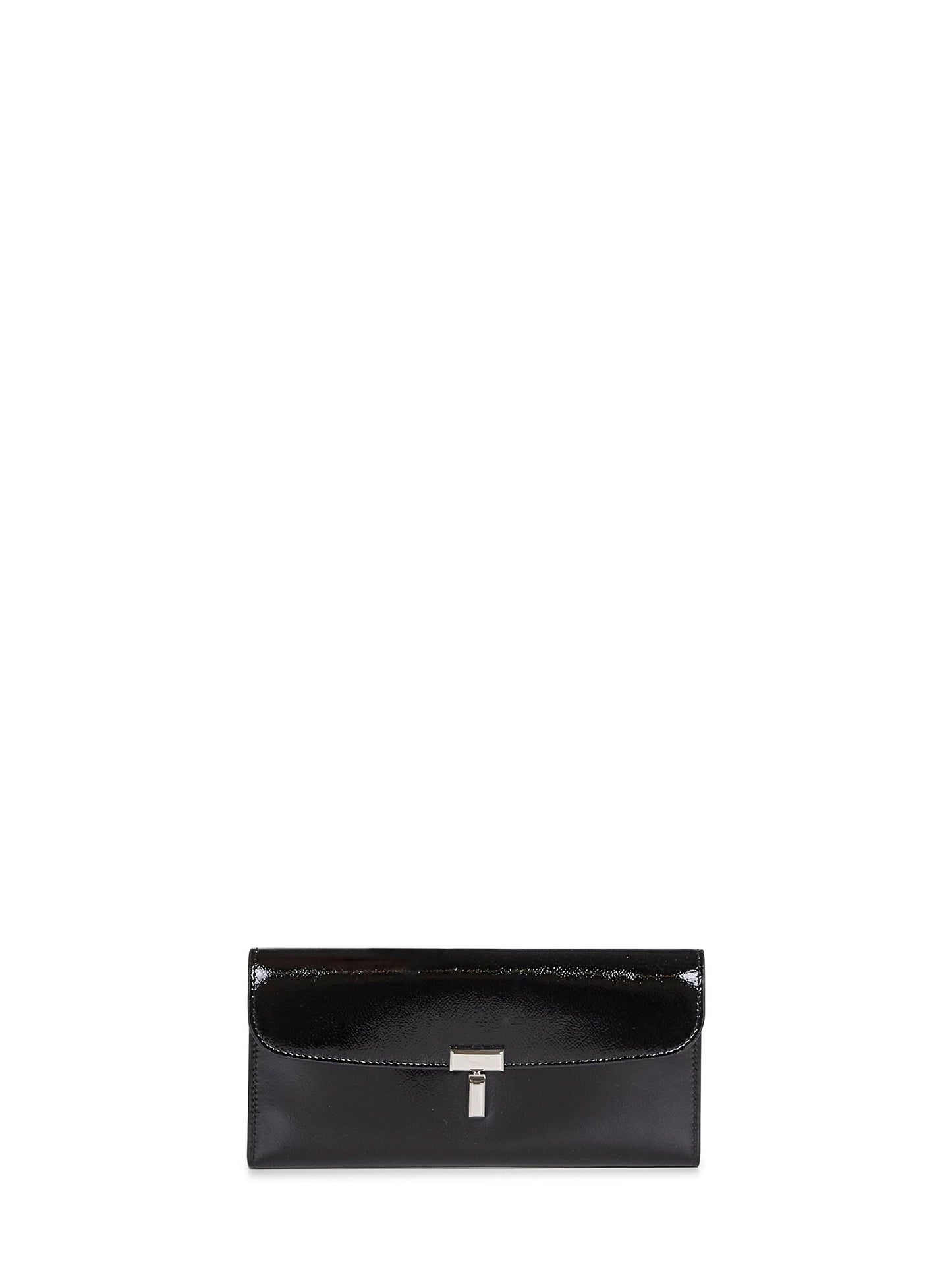Toteme Women Black T-Lock Wallet TOTEME