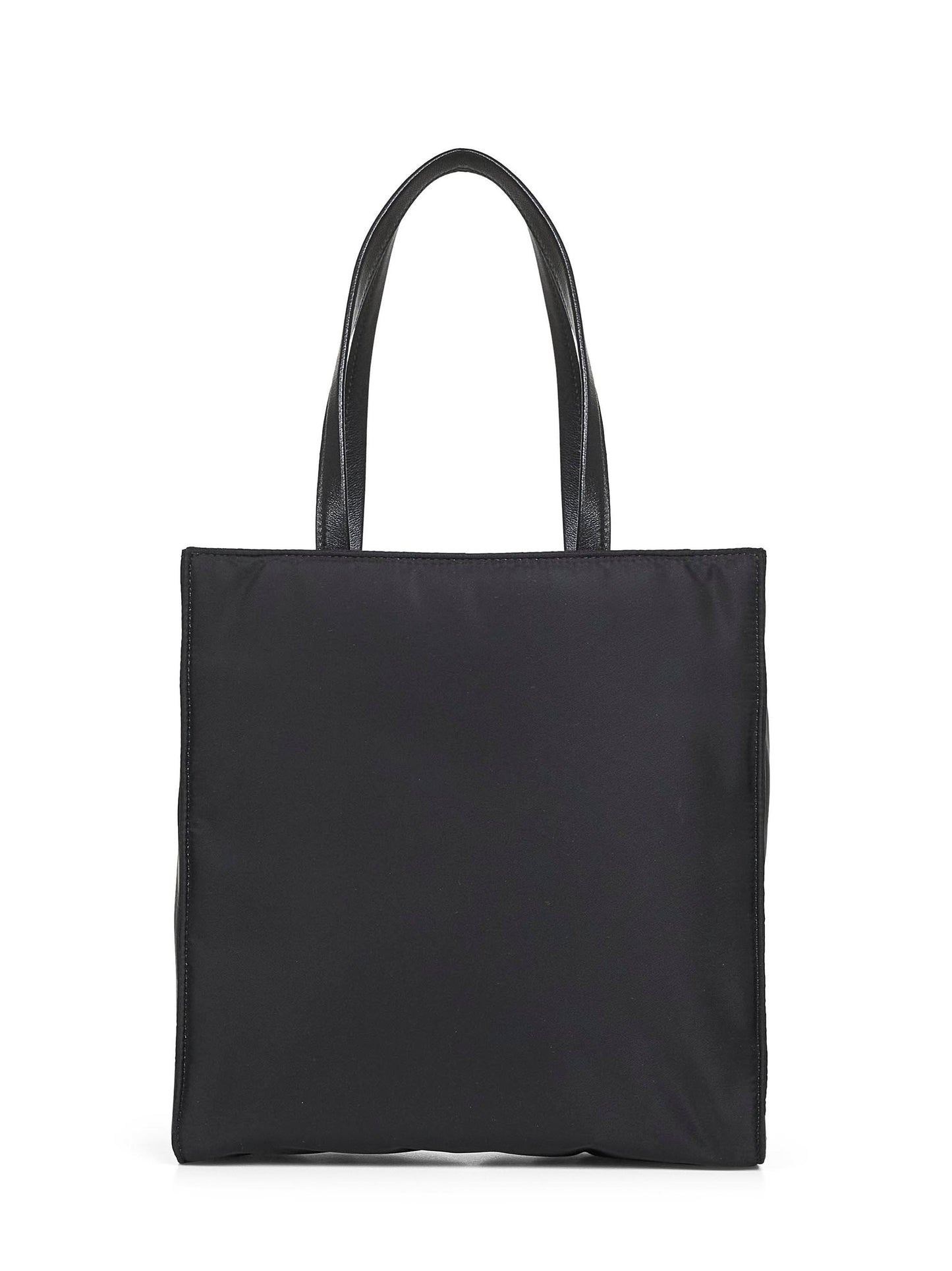 Prada Borse Women Black Shopping Bag With Shoulder Strap PRADA