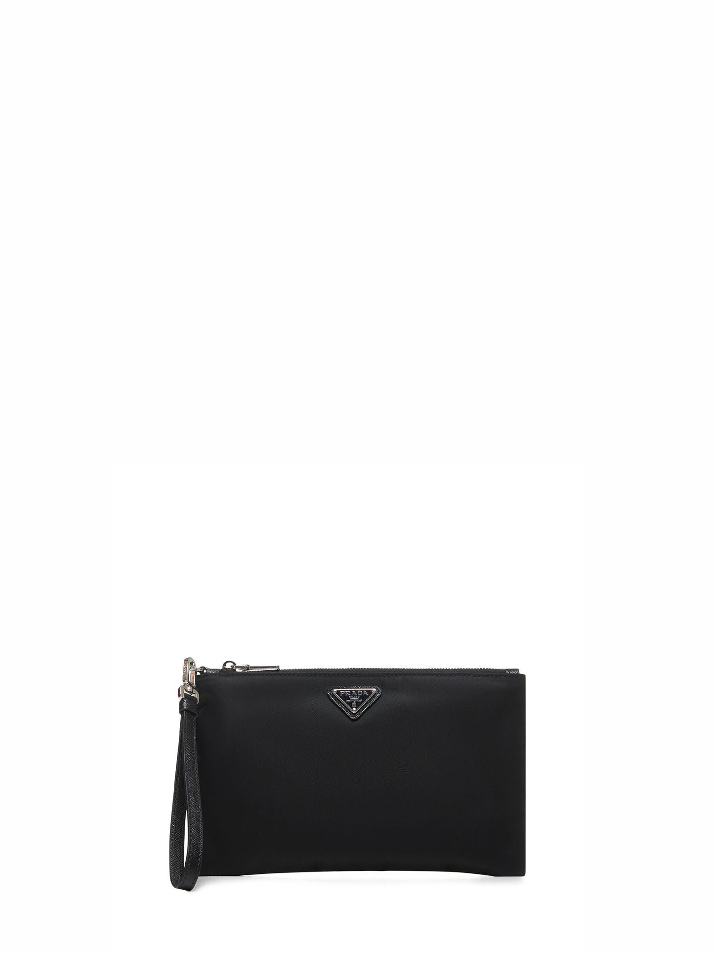 Prada Accessori Pelletteria Men Prada Black Pouch PRADA
