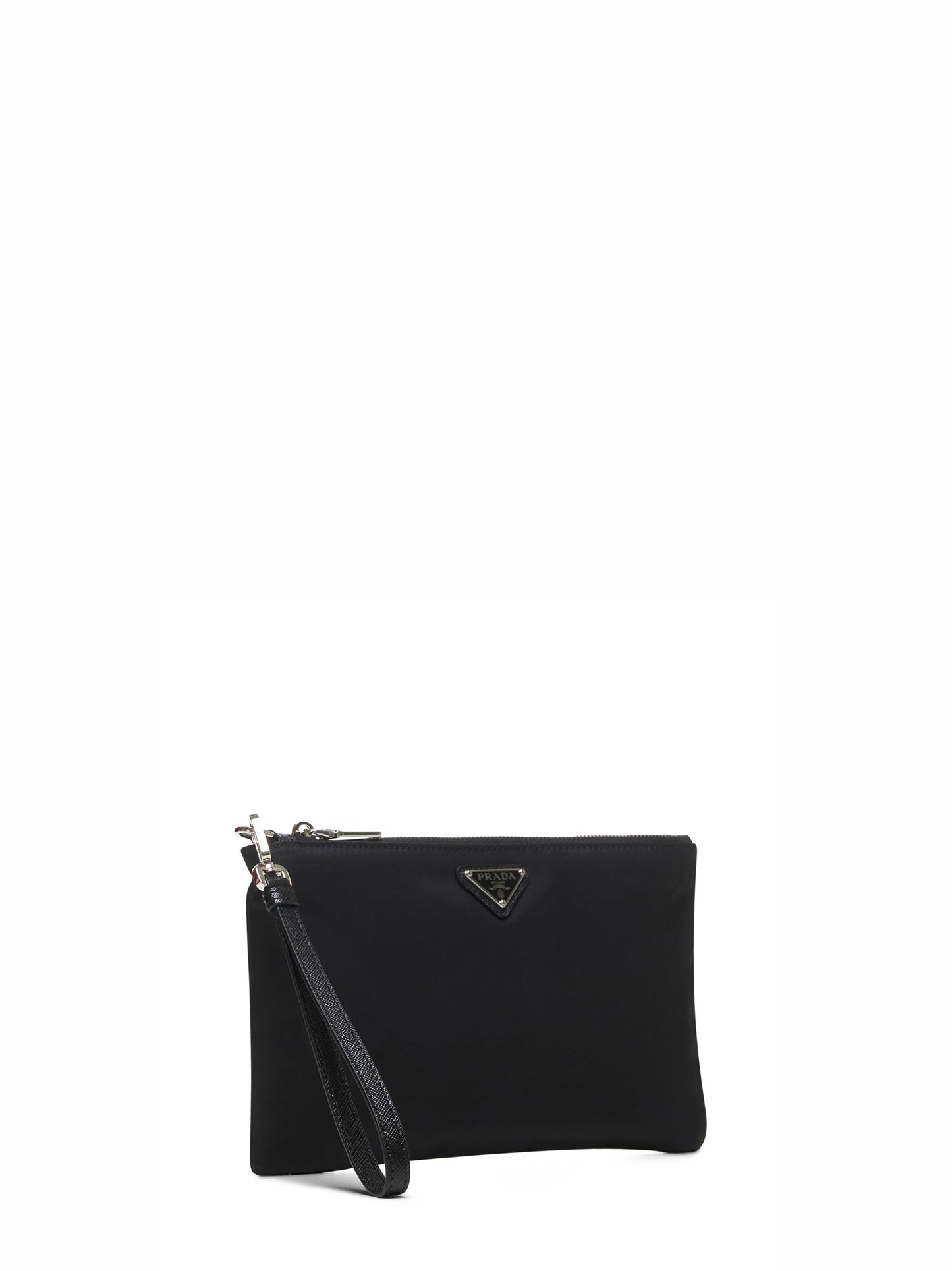 Prada Accessori Pelletteria Men Prada Black Pouch PRADA