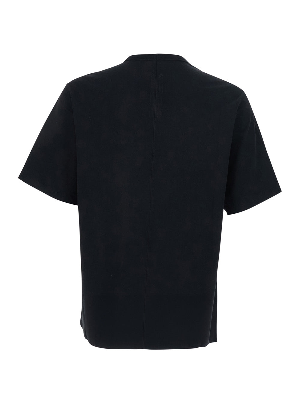 Rick Owens Men Men's Black 'Brad' Crew Neck T-Shirt In Cotton