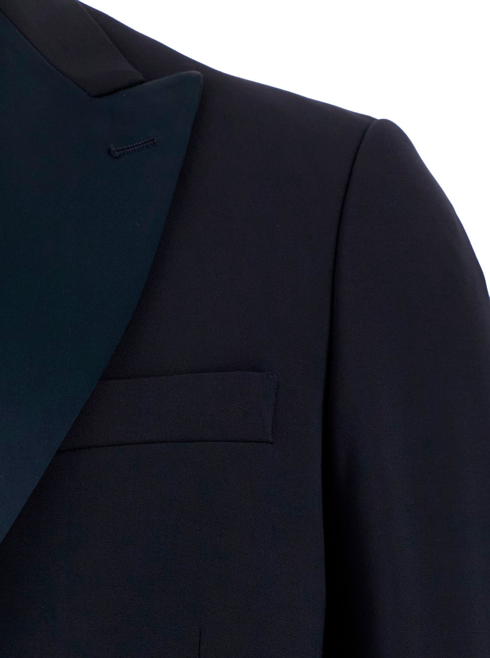 Leplain Men Single-Breasted Suit With Peak Revers In Blue Fabric For Men LEPLAIN