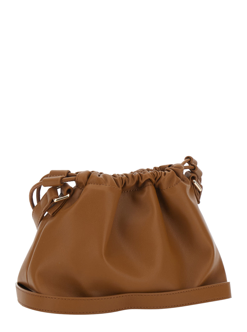 A.P.C. Women 'Ninon Mini' Beige Crossbody Bag With Embossed Logo On The Front And Adjustable Shoulder Strap In Ecoleather Woman A.P.C.