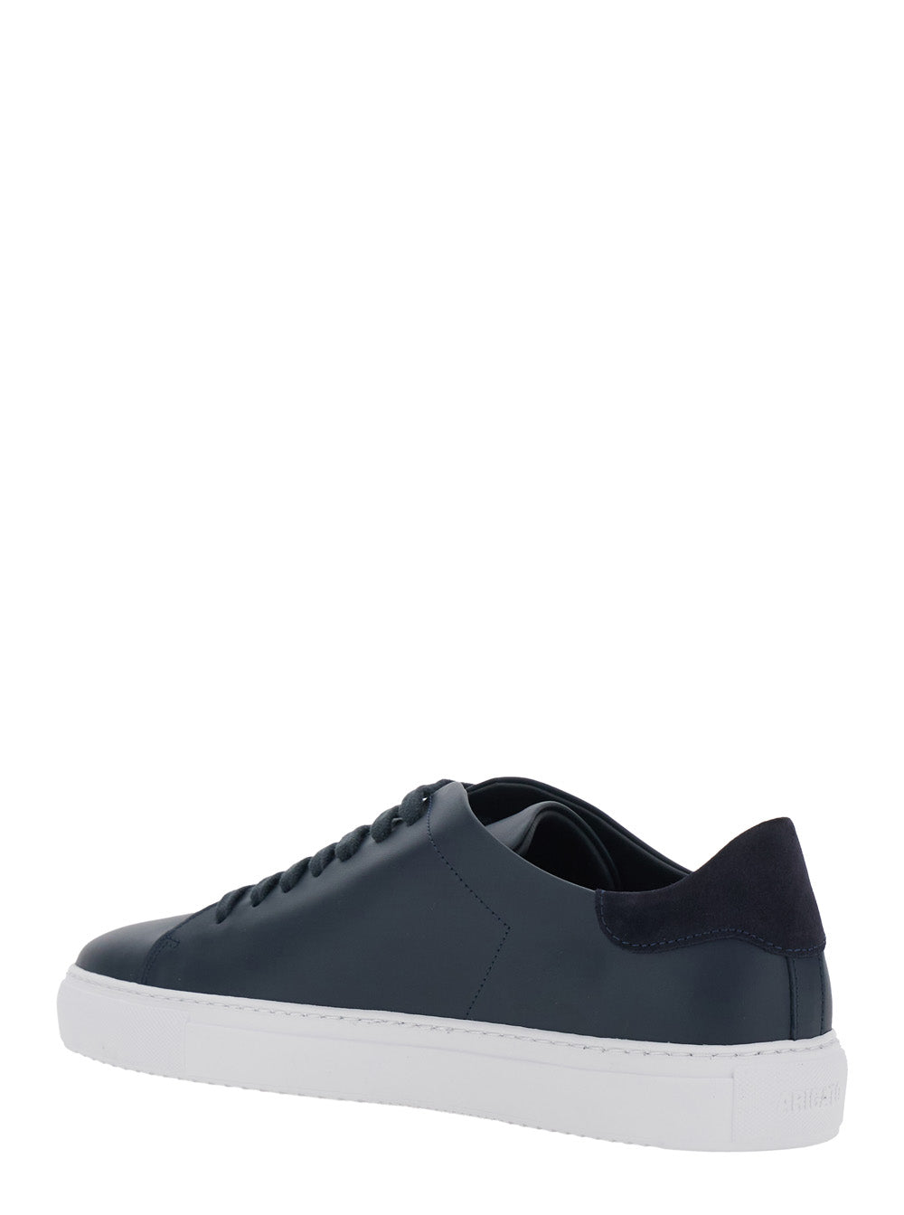 Axel Arigato Men 'Clean 90' Blue Sneaker Low Top With Logo Lettering On The Side In  Leather Man AXEL ARIGATO